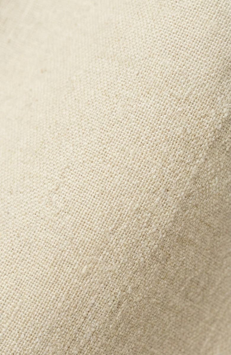 Modenaire Contrast Trim Bow Mini Dress, Alternate, color, Ivory