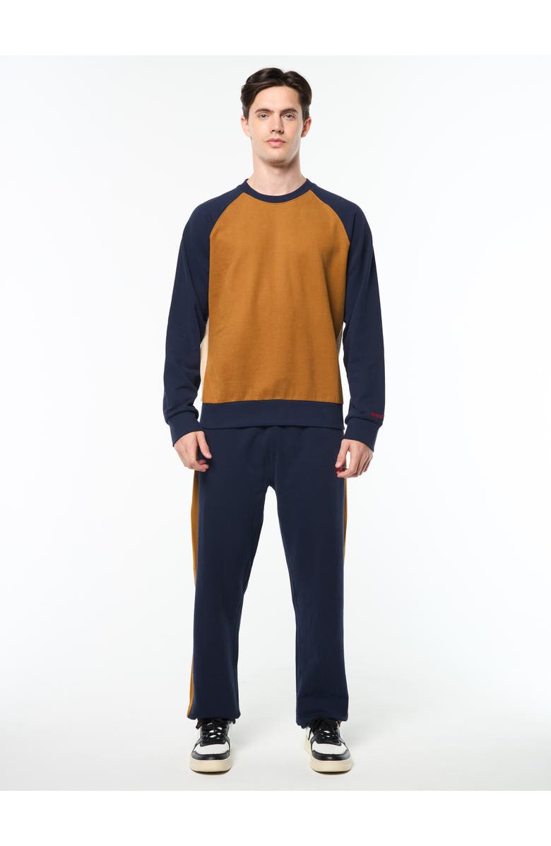 Sergio Tacchini Suonare Crewneck, Alternate, color, Bronze Brown