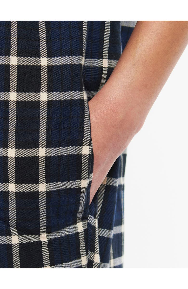 Barbour Fairbarn Plaid Long Sleeve Cotton Shirtdress, Alternate, color, 