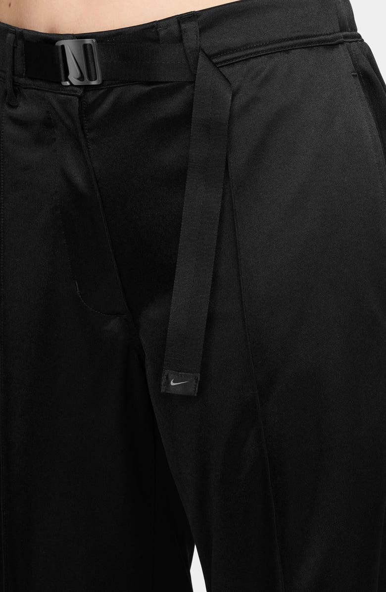 Nike Belted Pintuck Pants, Alternate, color, 010 Black/Black