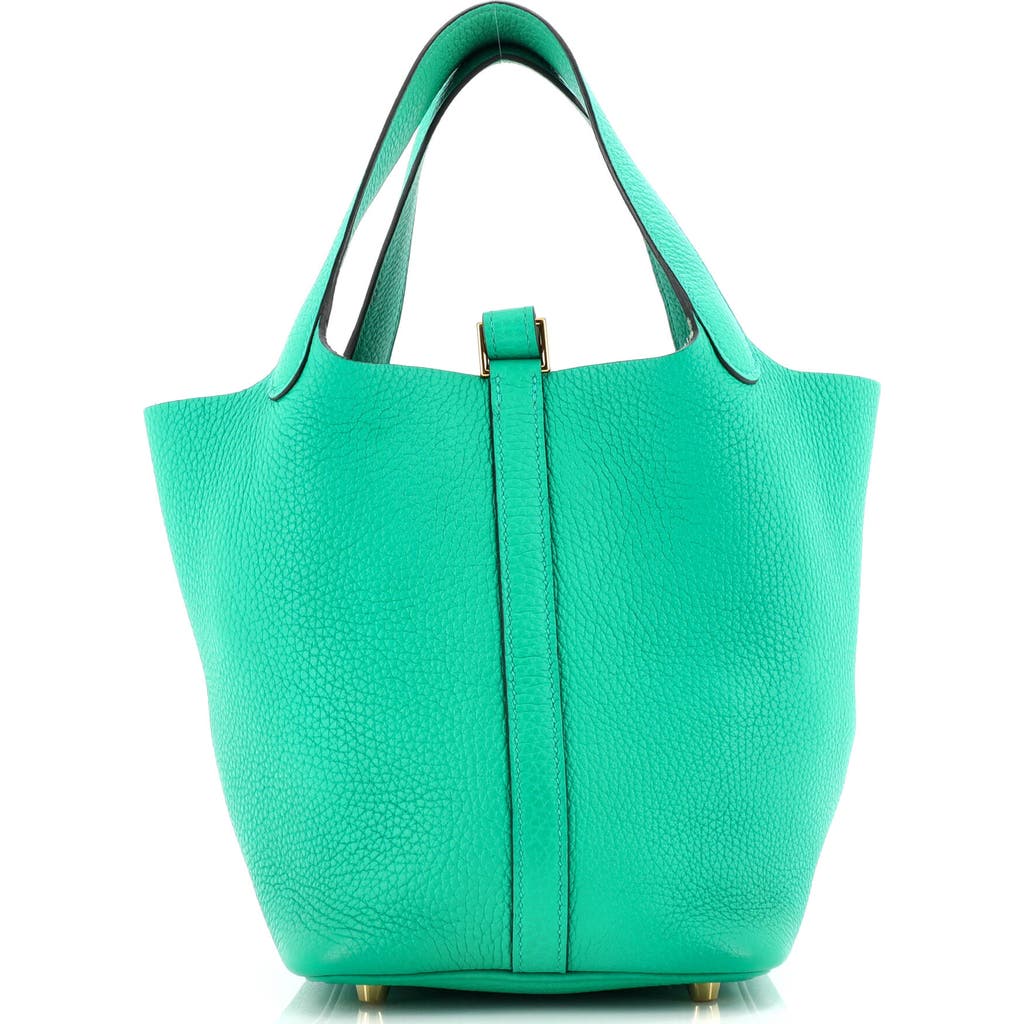 Pre-owned Hermes Hermes Picotin Lock Bag Clemence Pm