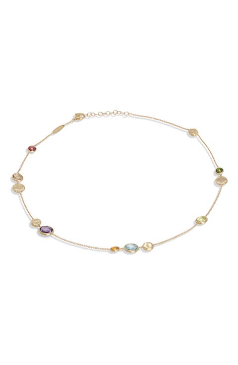 Jaipur Collection Semiprecious Stone Necklace