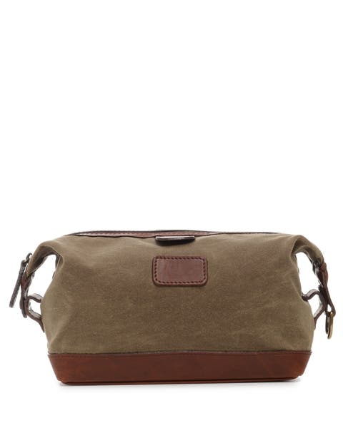 Ryder Waxed Canvas Dopp Kit