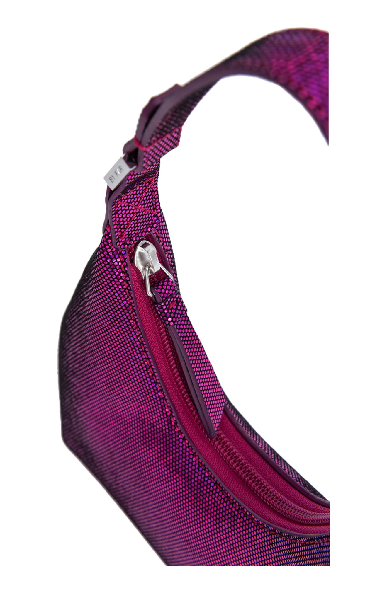 By Far Baby Amber Disco Leather Shoulder Bag, Alternate, color, 