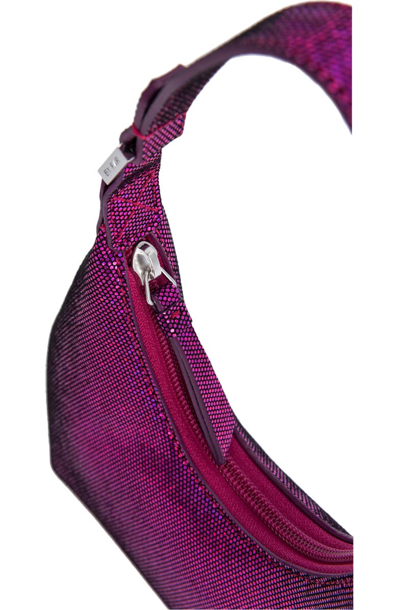 By Far Baby Amber Disco Leather Shoulder Bag, Alternate, color,