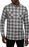 TravisMathew Give It a Try Plaid Button-Up Shirt