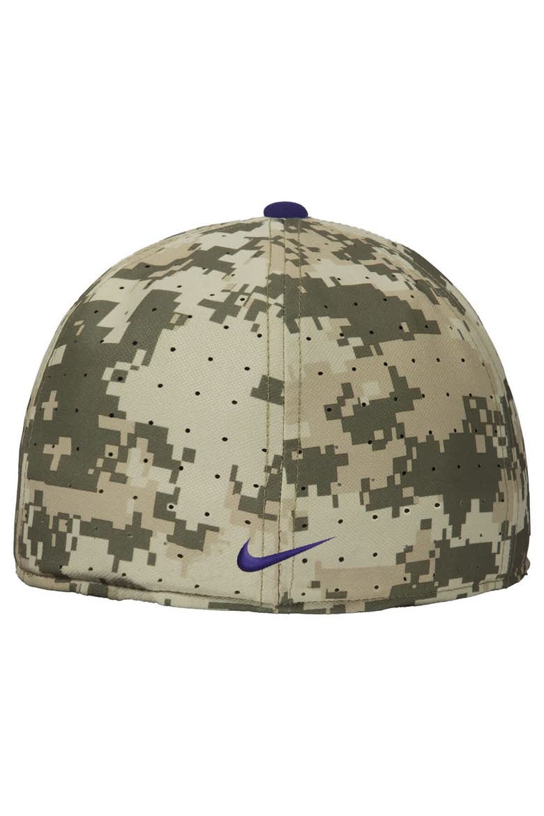 Men's Nike Digital Camo TCU Horned Frogs On-Field Baseball Performance Fitted Hat, Alternate, color, Camo