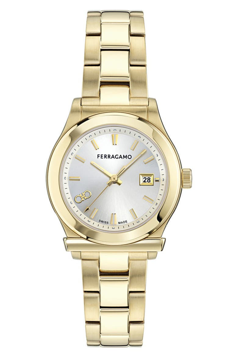 1927 Goldtone Bracelet Watch, 33mm, Main, color, IP YELLOW GOLD