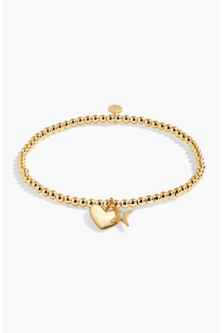 A Little 'Blessed To Have A Daughter Like You' Bracelet In Gold-Tone Plating, Alternate, color, Metallic Gold