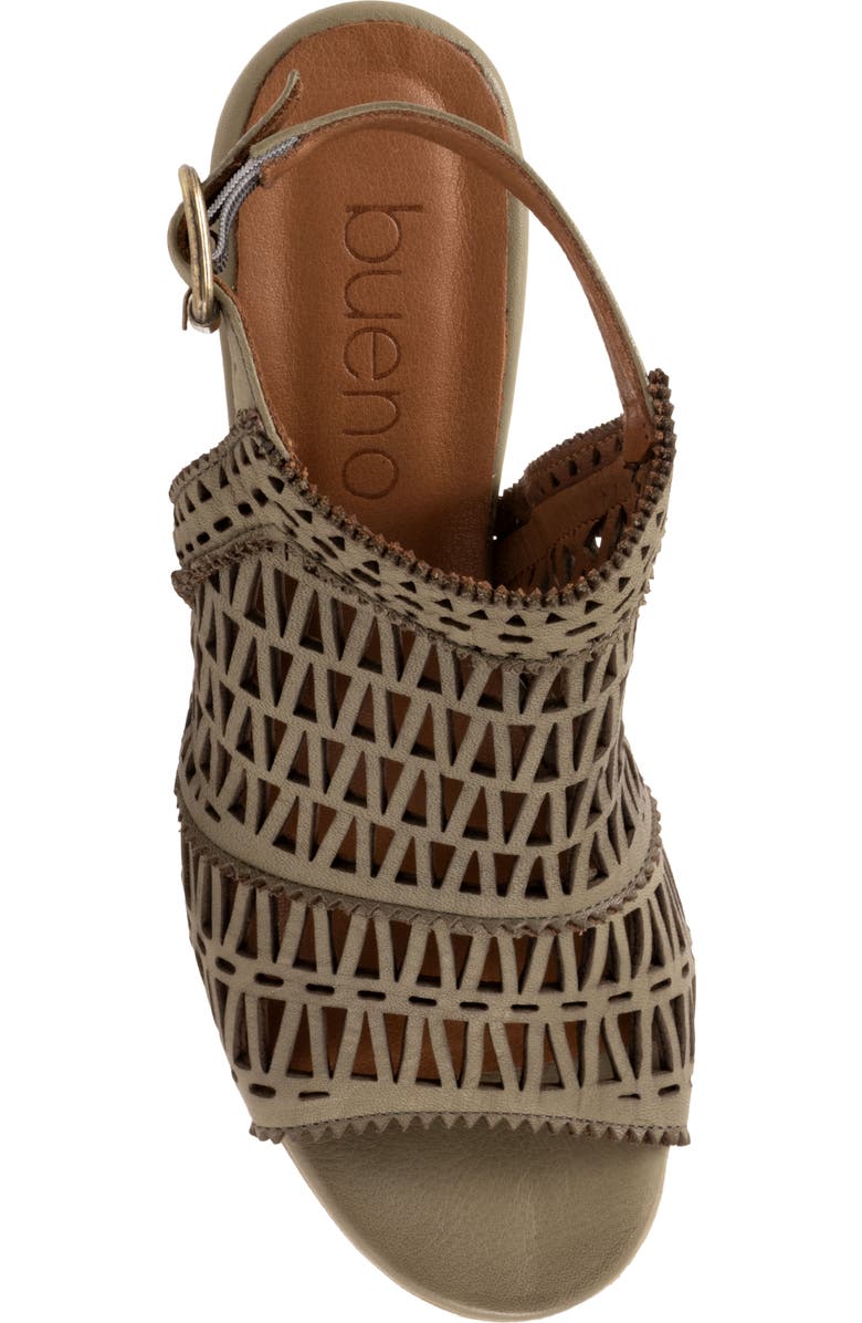Bueno Candice Sandal, Alternate, color, Sage