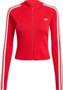 adidas 3-Stripes Slim Knit Track Jacket