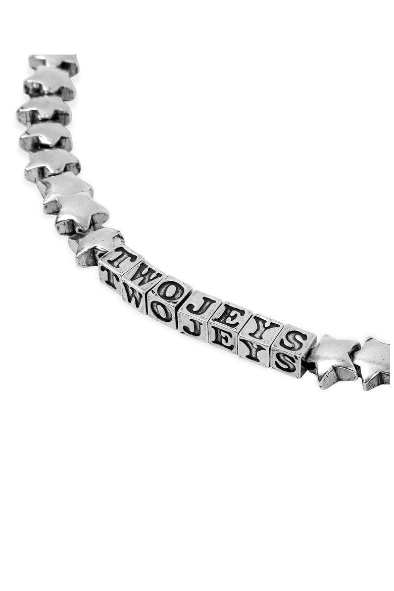 Men's Star Necklace, Alternate, color, SILVER
