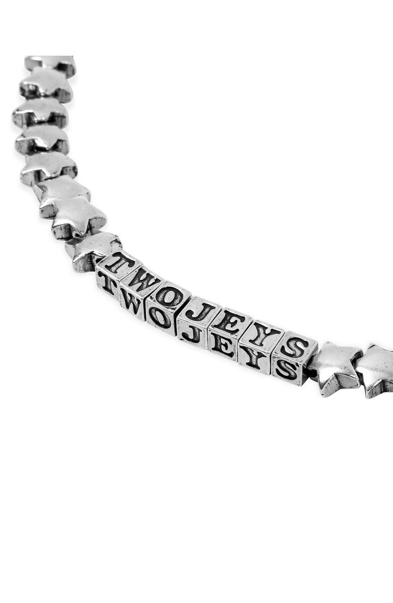 TWOJEYS Men's Star Necklace, Alternate, color, Silver