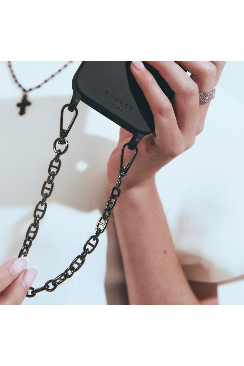 Vortex Phone Chain, Alternate, color, Black