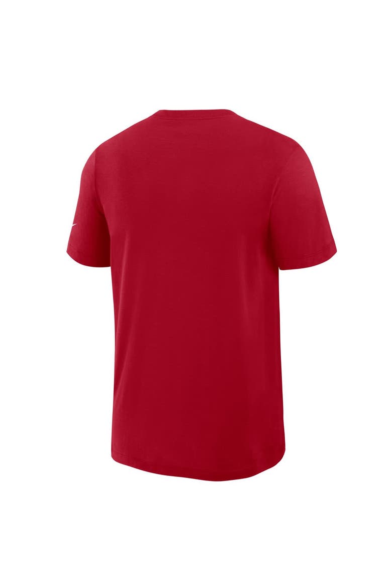 Men's Nike Scarlet San Francisco 49ers Primetime Slub Dri-FIT T-Shirt, Alternate, color, Scarlet