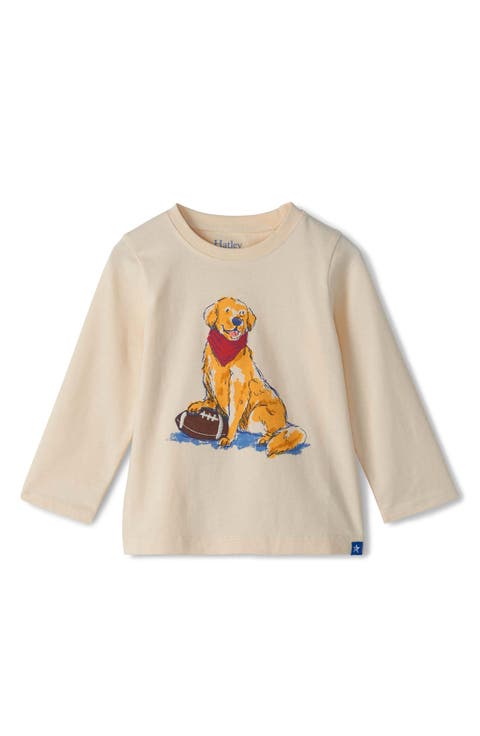 Golden Lab Cotton Crewneck T-Shirt