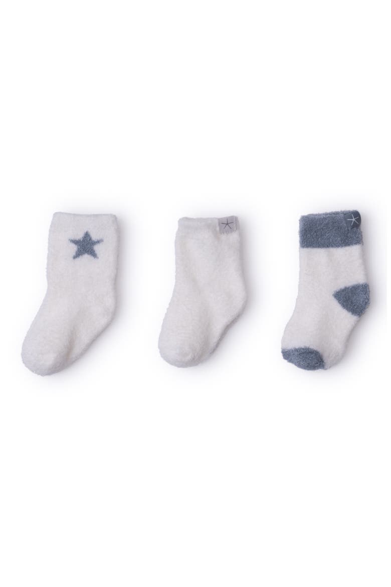 CozyChic Lite® 3-Pack Sock Set, Main, color, BLUE DUSK-PEARL