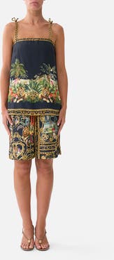 Camilla Straight Scarf Top