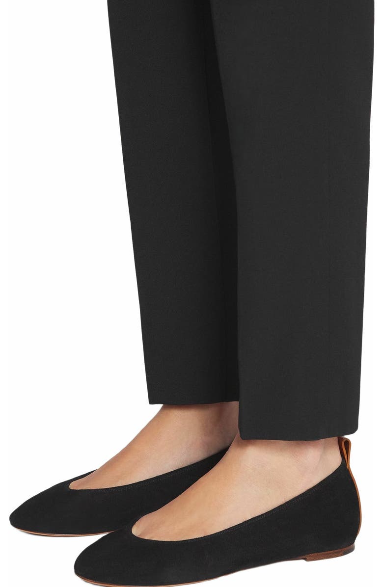 Lanvin The Suede Ballerina Flat, Alternate, color,