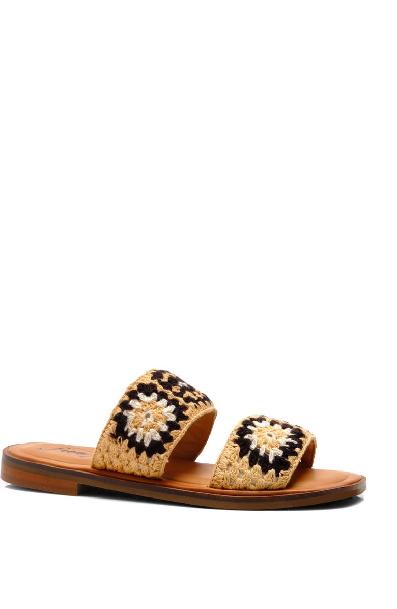 Free People Juliet Crochet Slide Sandal, Main, color,