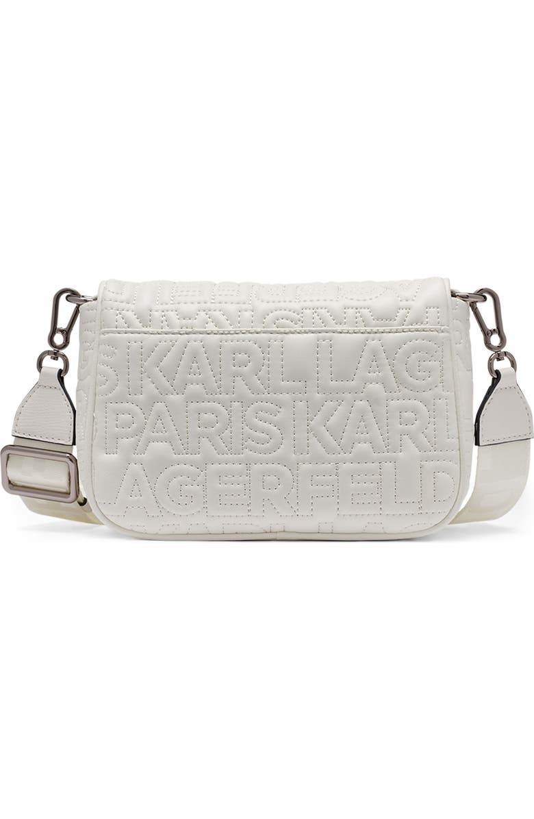 KARL LAGERFELD PARIS Voyage Crossbody, Alternate, color, White Multi