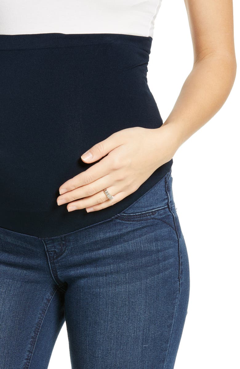 1822 Denim Flex Ankle Skinny Maternity Jeans, Alternate, color, 