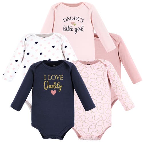Hudson Baby Essential Long-sleeve Cotton Bodysuit Set