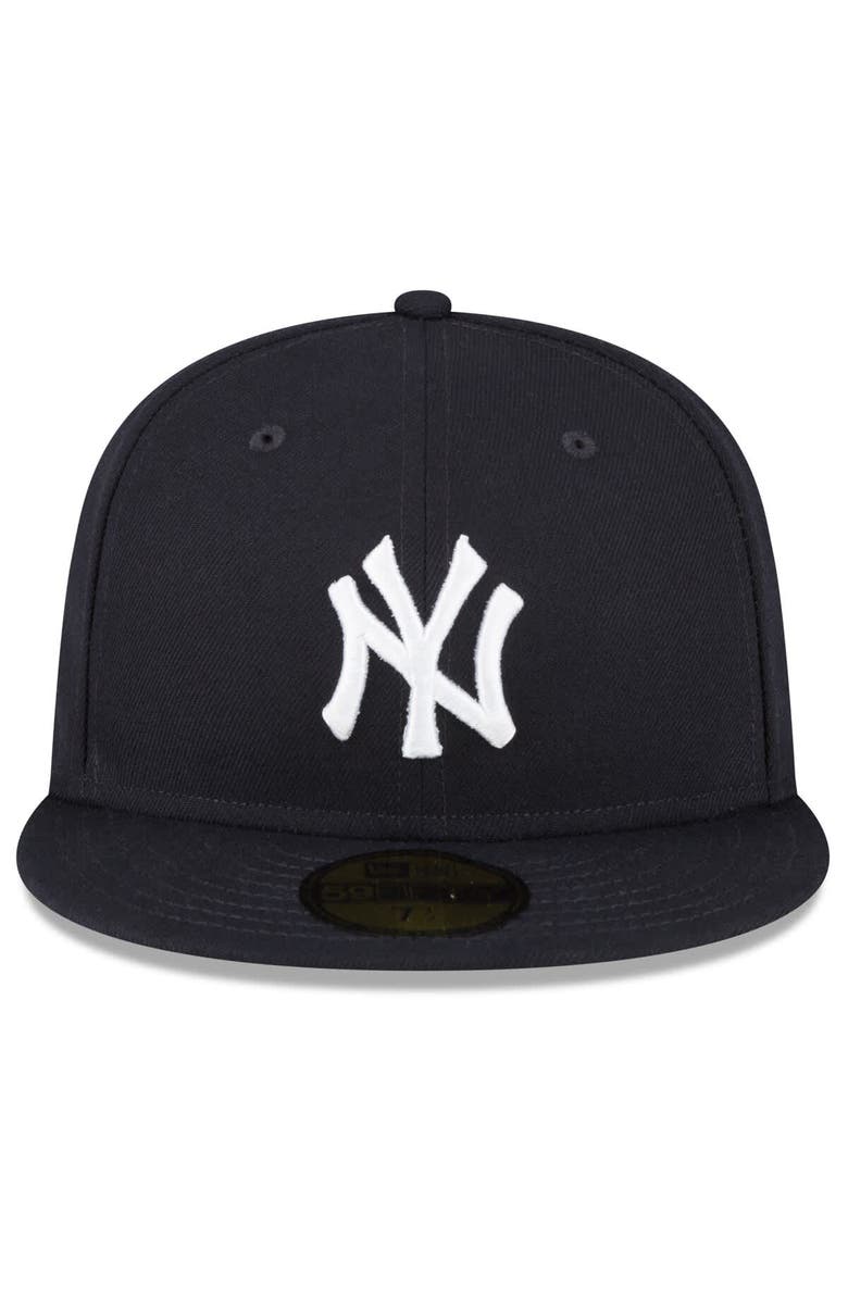 New Era Men's New Era Navy New York Yankees 2024 World Series Side Patch 59FIFTY Fitted Hat, Alternate, color, 