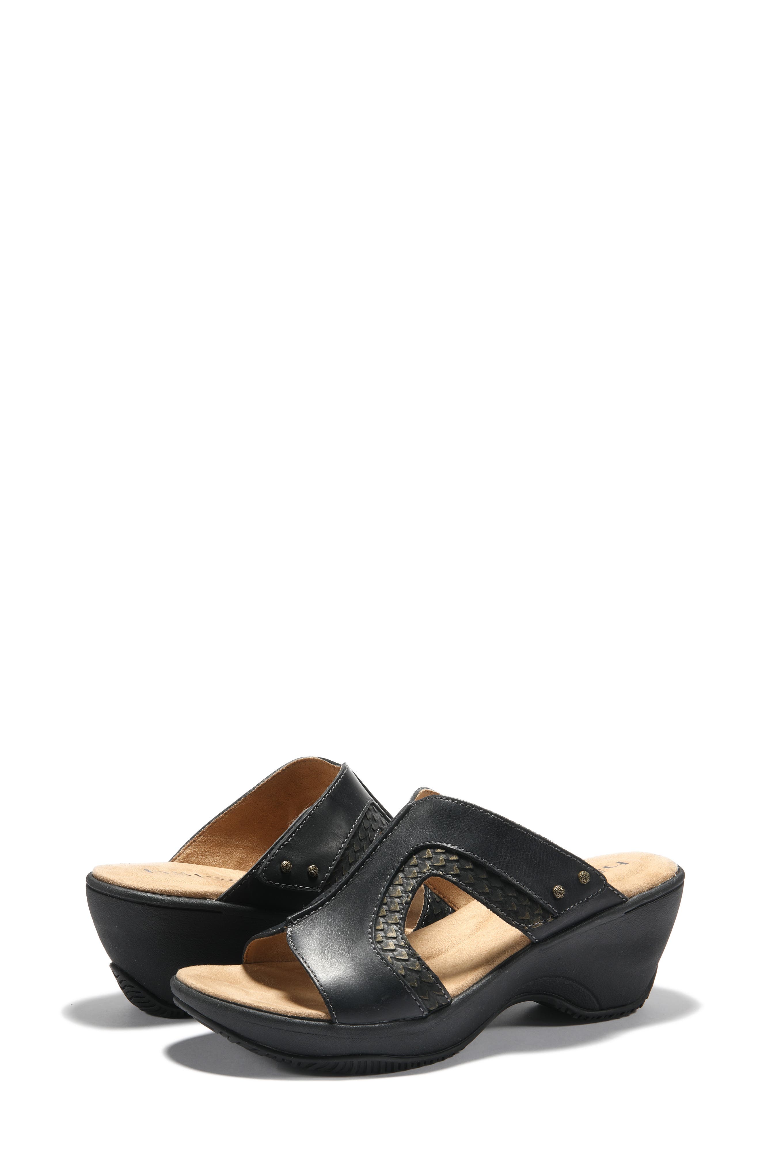 Hälsa Footwear Cassandra Wedge Slide Sandal, Alternate, color, 