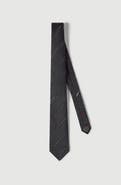 Brunello Cucinelli Slubbed stripes silk and cotton tie