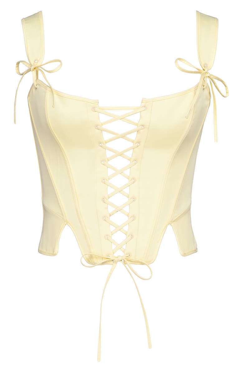 Callie Reversible Stretch Pima Cotton Corset Top