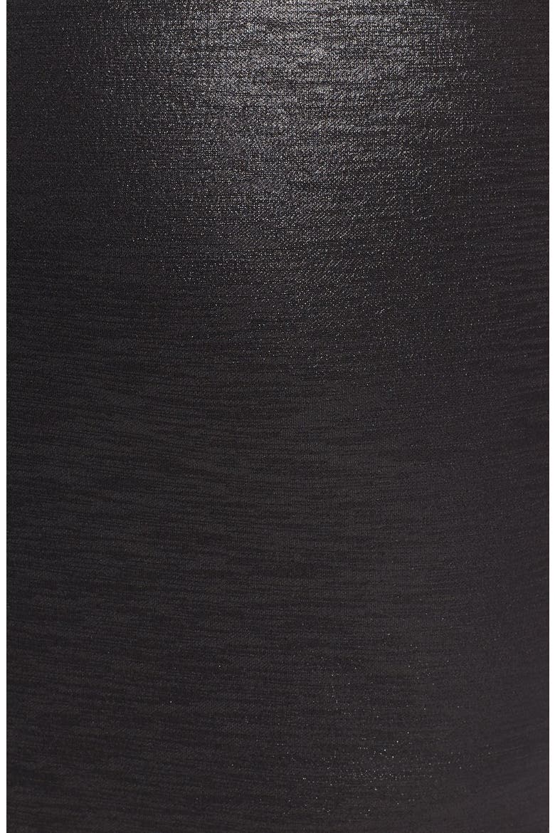 ASTR Twist Neck Body-Con Dress, Alternate, color, BLACK