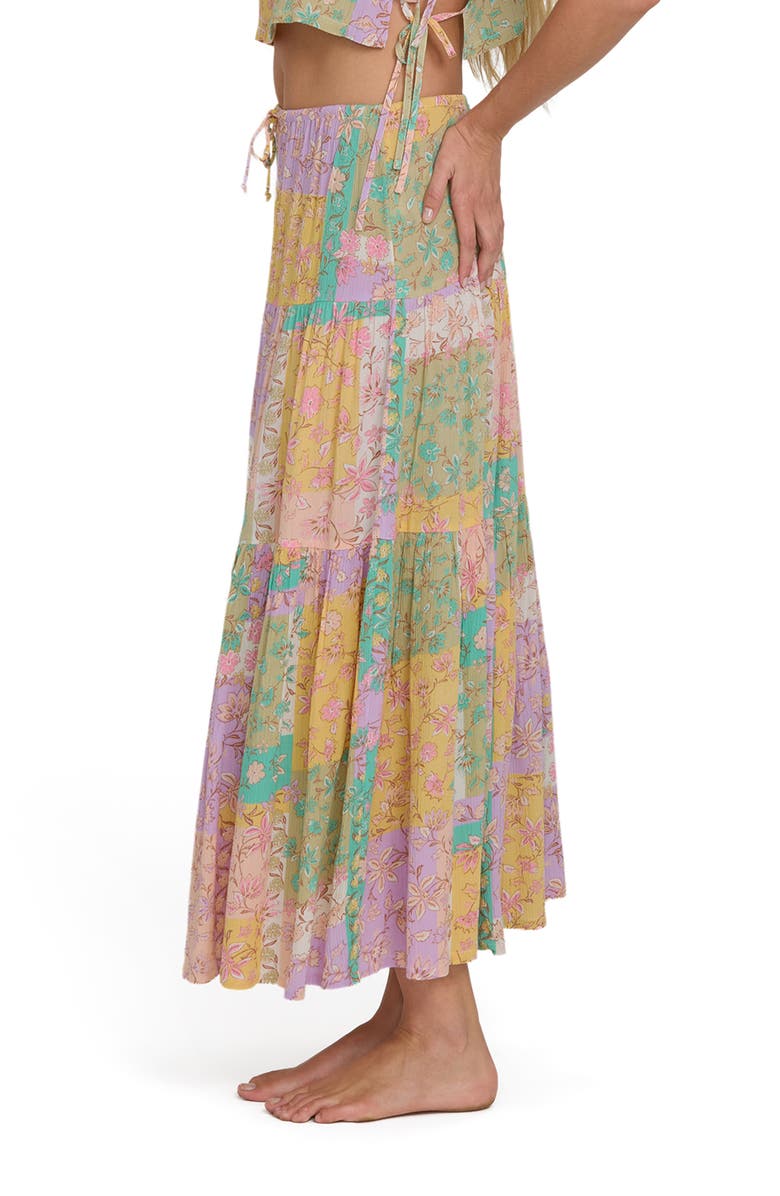 Billabong Just a Girl Maxi Skirt, Alternate, color, Vintage Violet