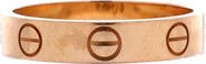 Pre-Owned Cartier Love Wedding Band Ring 18K Rose Gold