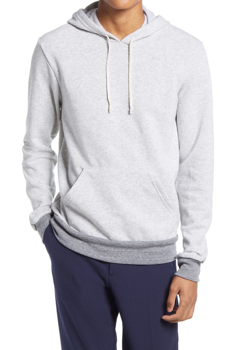 Challenger Trim Fit Hoodie, Main, color, ECOLTGREY/ ECOGH