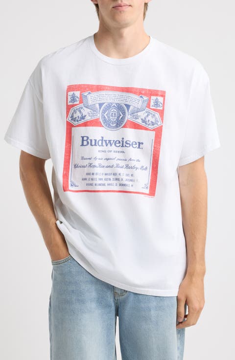 Budweiser Label Graphic T-Shirt