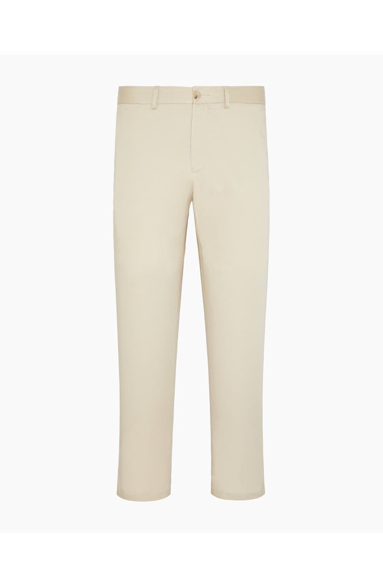 Onia Stretch Linen Trouser, Alternate, color, Stone