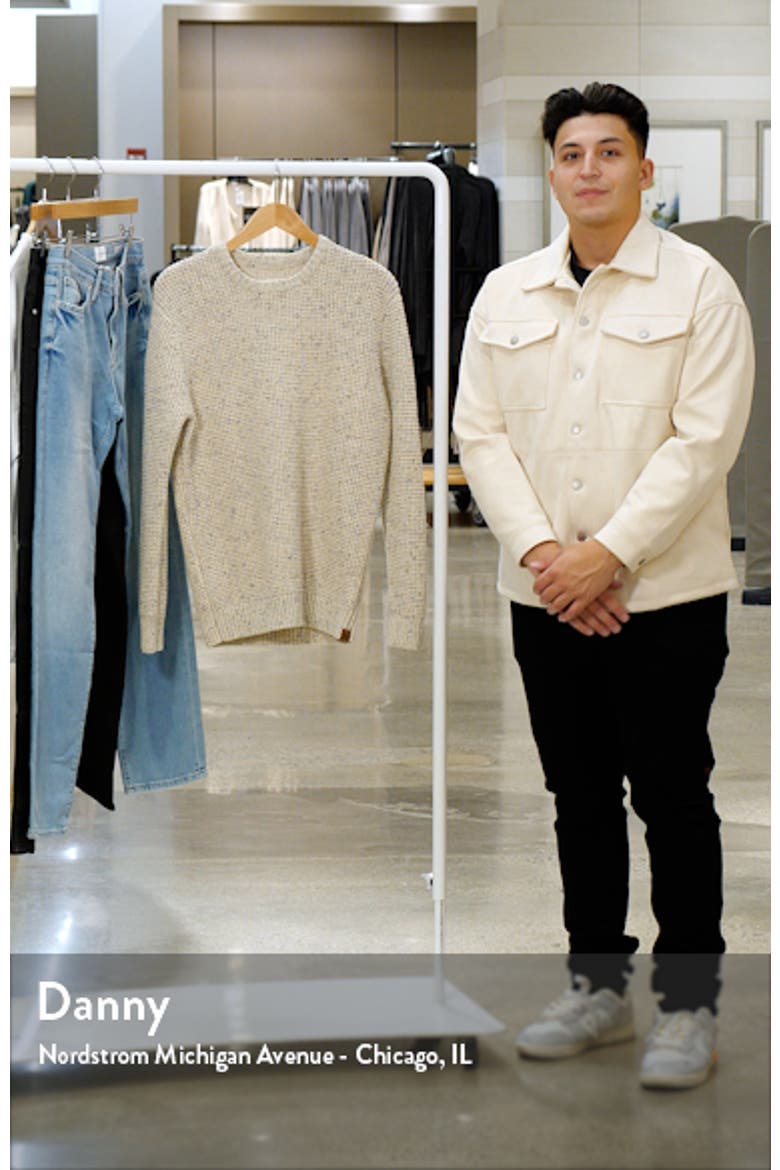 SeaWool Nep Crewneck Sweater video