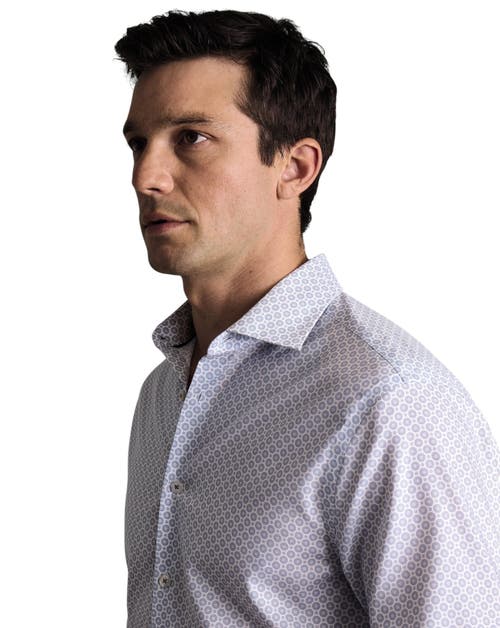 Charles Tyrwhitt Non-iron Stretch Decorative Print Slim Fit Shirt In Animal Print