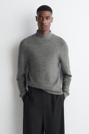 COS Wool Mock-neck Sweater