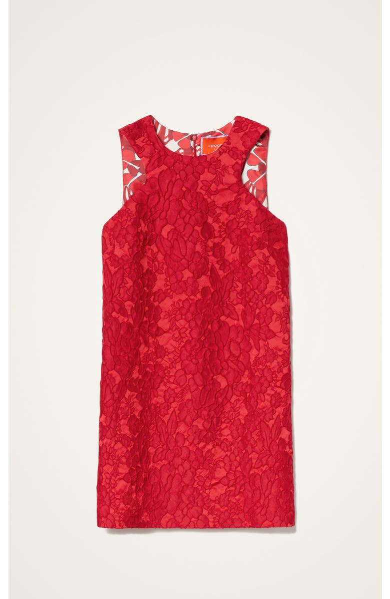 La DoubleJ Racer Mini Dress Peony Red, Alternate, color, 