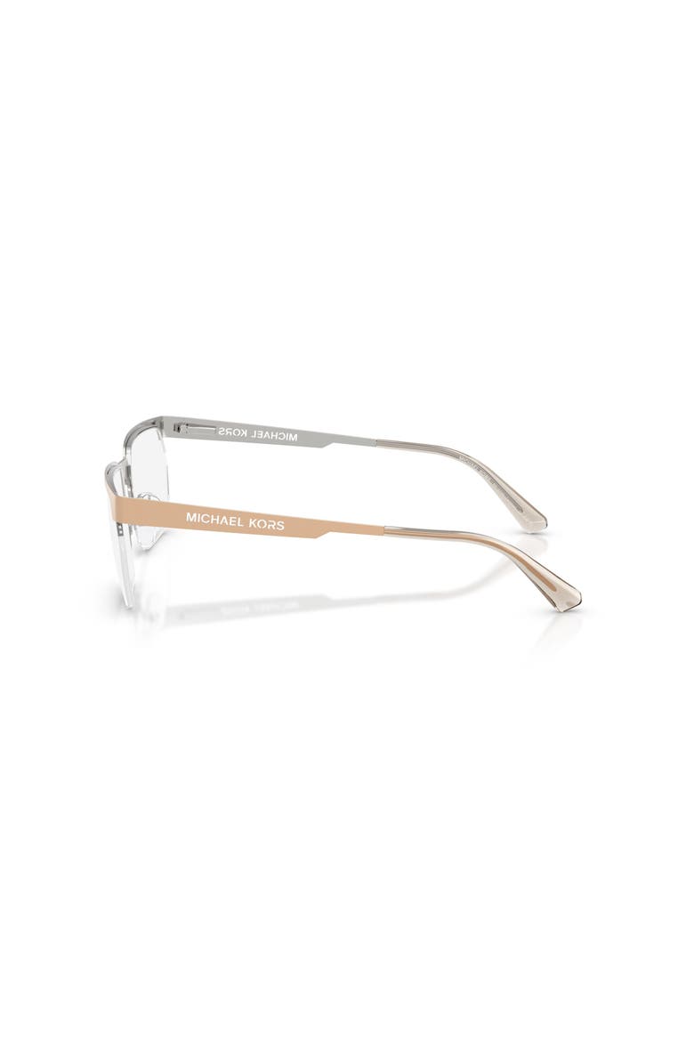 58mm Rectangle optical glasses, Alternate, color, Gold