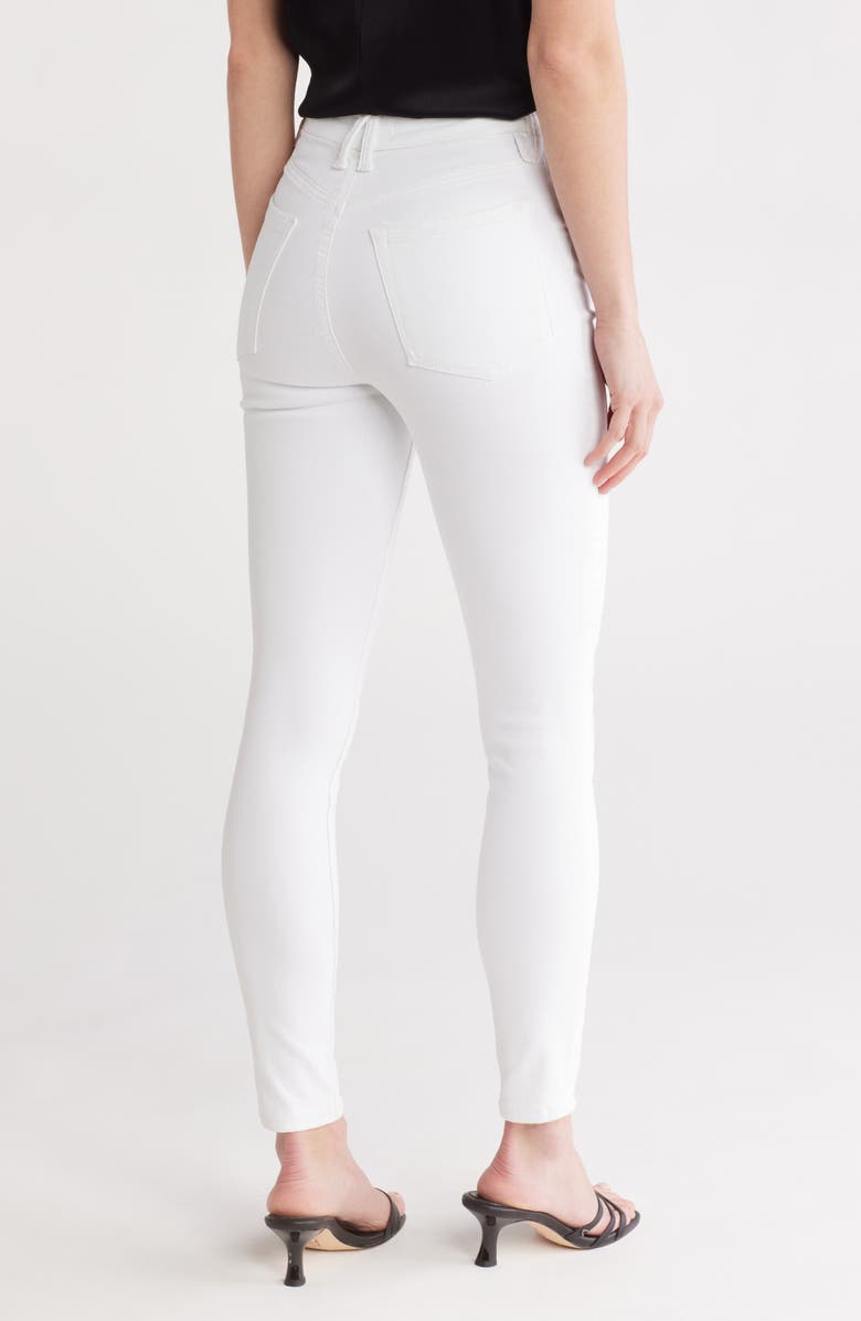 Good American Power Stretch Pull-On High Waist Skinny Jeans, Alternate, color, 