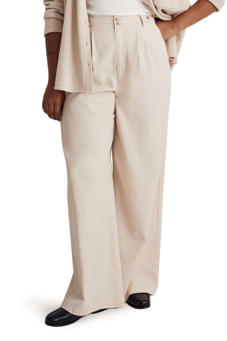 Harlow Wide Leg Pants, Alternate, color, HARVEST MOON