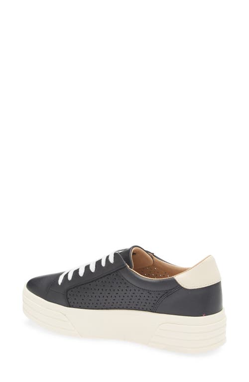 Bos. & Co. Lotta Platform Sneaker In Black/pearl