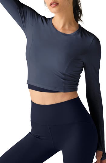 BEYOND YOGA BEYOND YOGA POWERBEYOND™ LITE AIRSHIELD LONG SLEEVE TOP
