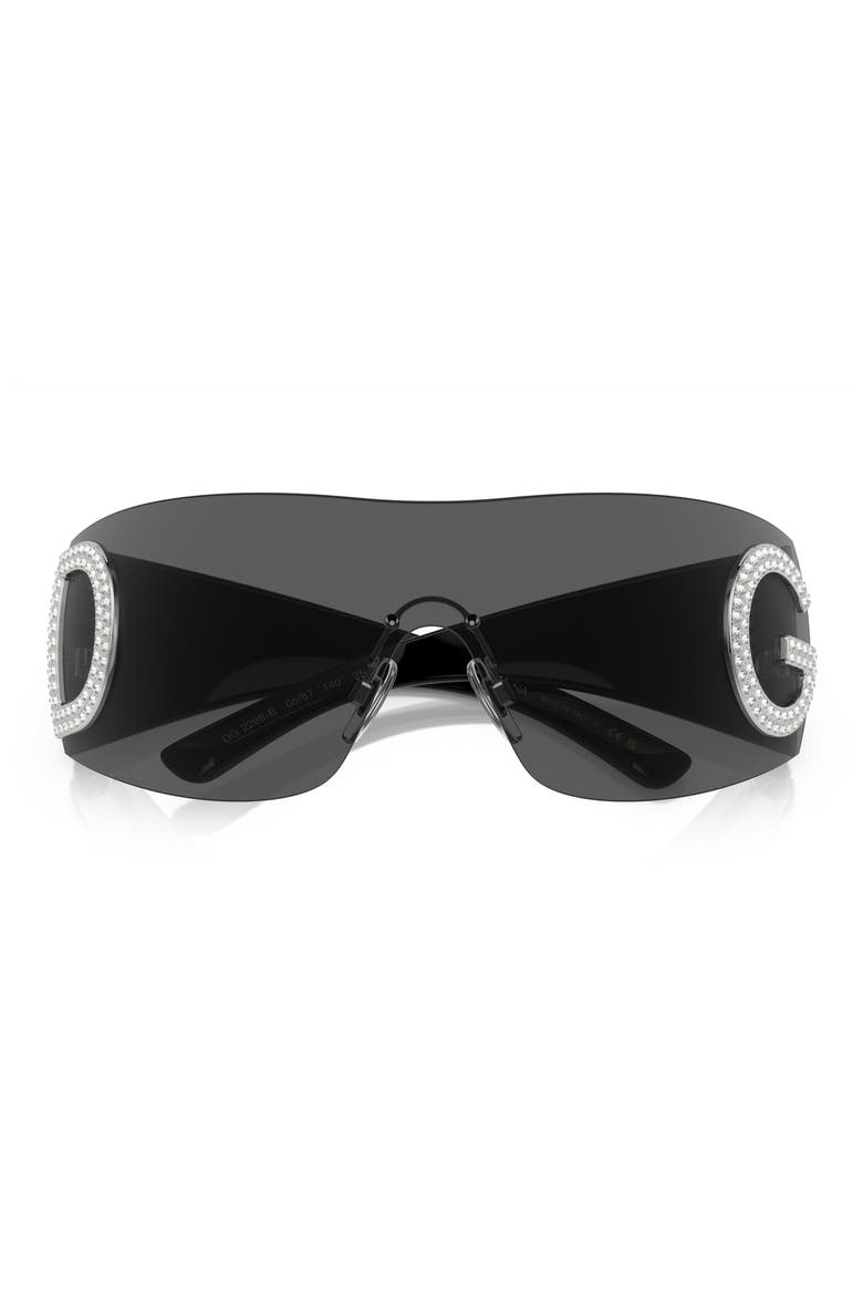 Shield Sunglasses, Alternate, color, BLACK