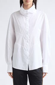 Dries Van Noten Chango Easy Iron Cotton Poplin Button-Up Shirt