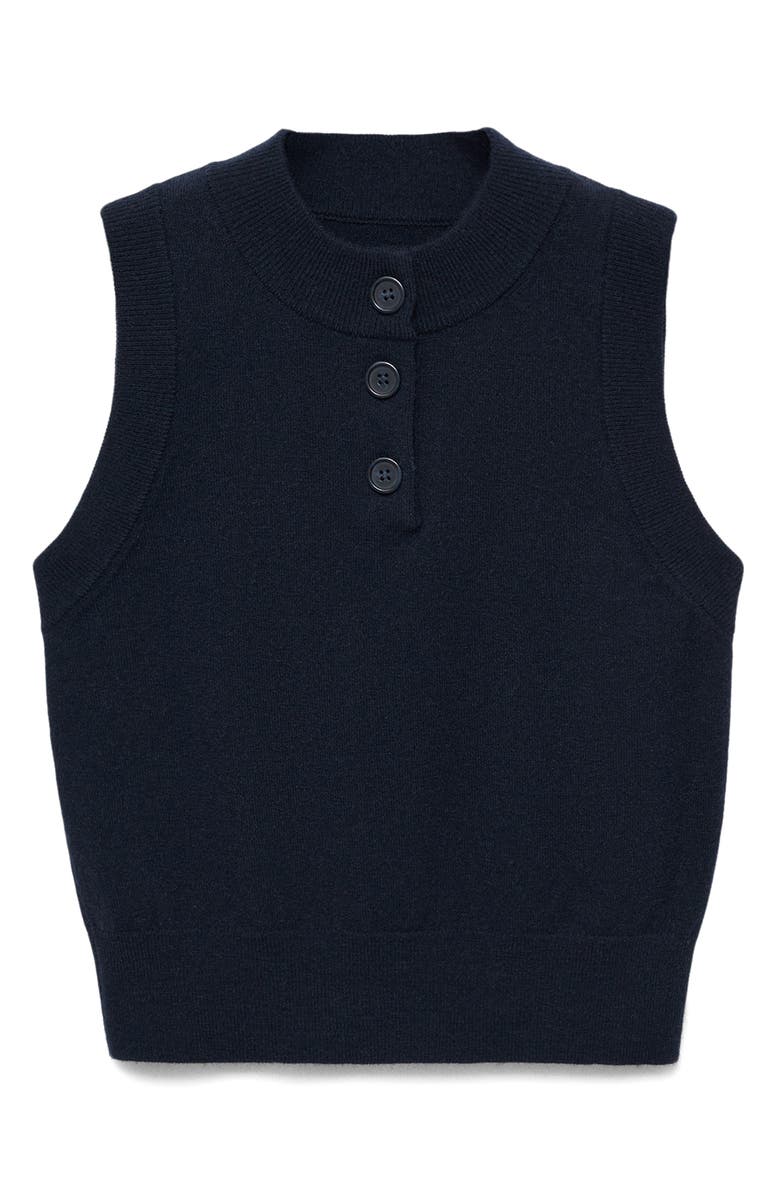 MANGO Knit Vest, Alternate, color, 