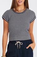 Bishop + Young Hepburn Short Sleeve Stripe Sweater